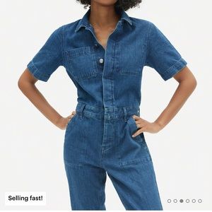 Everlane Denim Jumpsuit